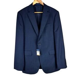 Charles Tyrwhitt Navy Slim Fit Ultimate Performance Suit Jacket Men's Sz 40L NWT